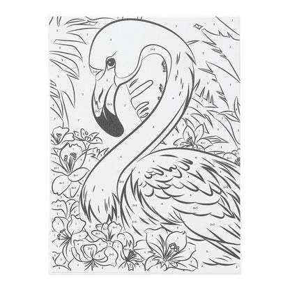 Porte-numéro 17x23 cm flamant rose МУЛЬТИ АРТ en cor.50шт