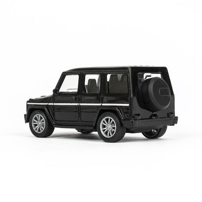 Машина пластик MERCEDES-BENZ G-CLASS 10,5 см, инерц, черный, кор. - в кор.2*120шт