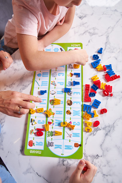 Игра настольная ходилка "Алфавит"