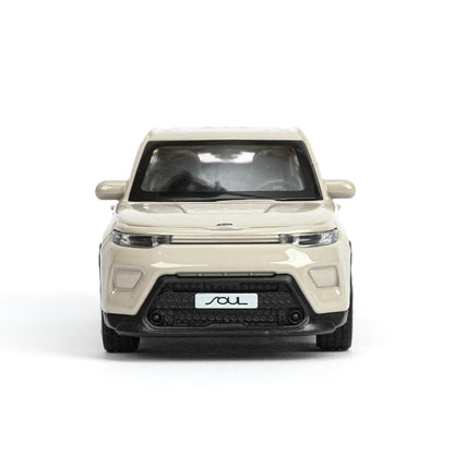 Машина металл KIA soul длина 12 см, двери, багаж., инерц, золотистый, кор. Технопарк в кор.2*36шт