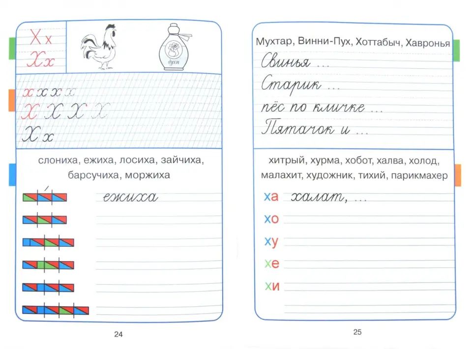 Азбука 1кл 4чч [Прописи] Горецкого/Воронина ФГОС