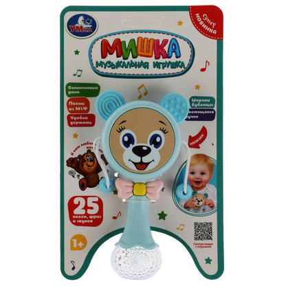 Музыкальная игрушка Шаинский музыка мишка свет. блистер Умка в кор.120шт