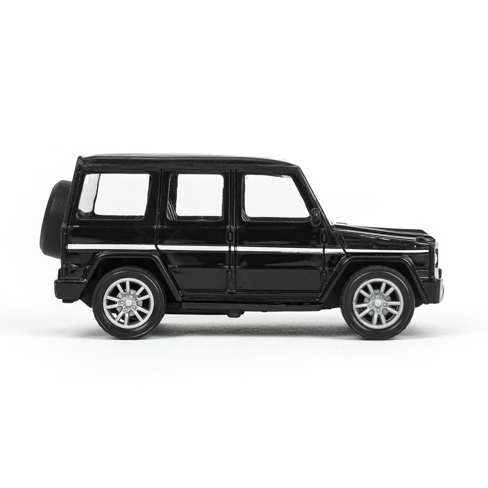 Машина пластик MERCEDES-BENZ G-CLASS 10,5 см, инерц, черный, кор. - в кор.2*120шт