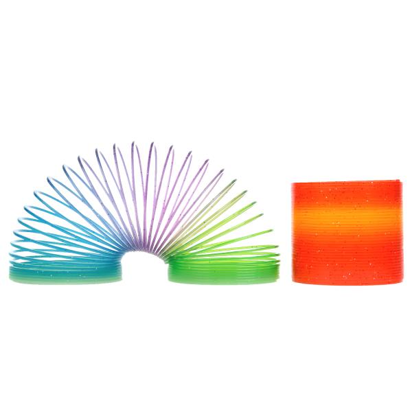 Пружинка-радуга светится в темноте, в ассорт. 75651G в пак. в дисплее уп-12шт в кор.12уп