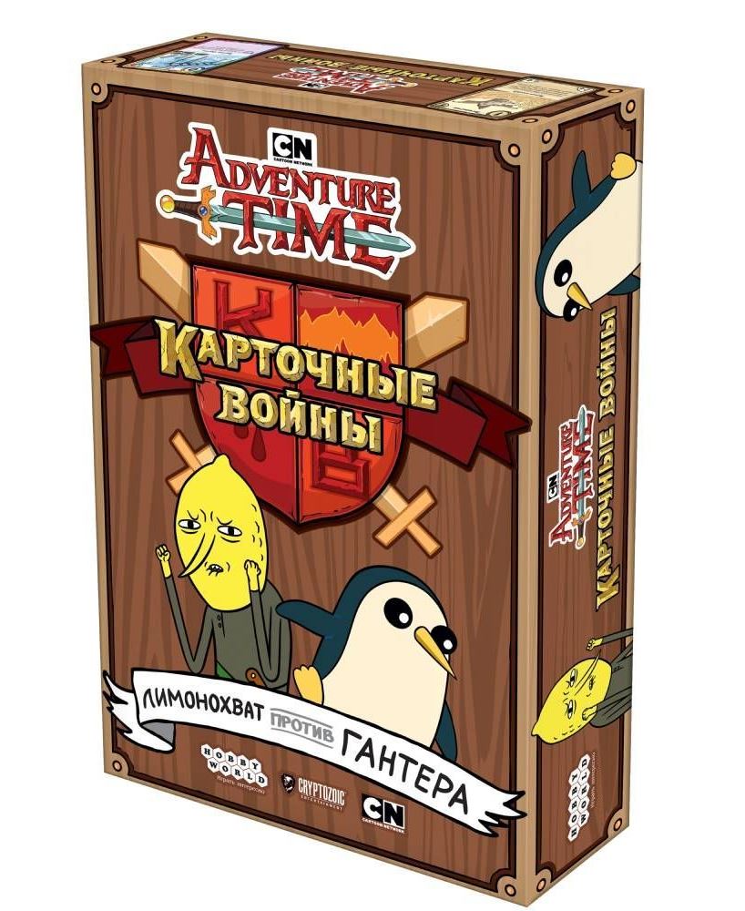 Наст.игра МХ "Время приключений. Карточные войны: Лимонохват против Гантера" ART.915293 РРЦ 990 руб.