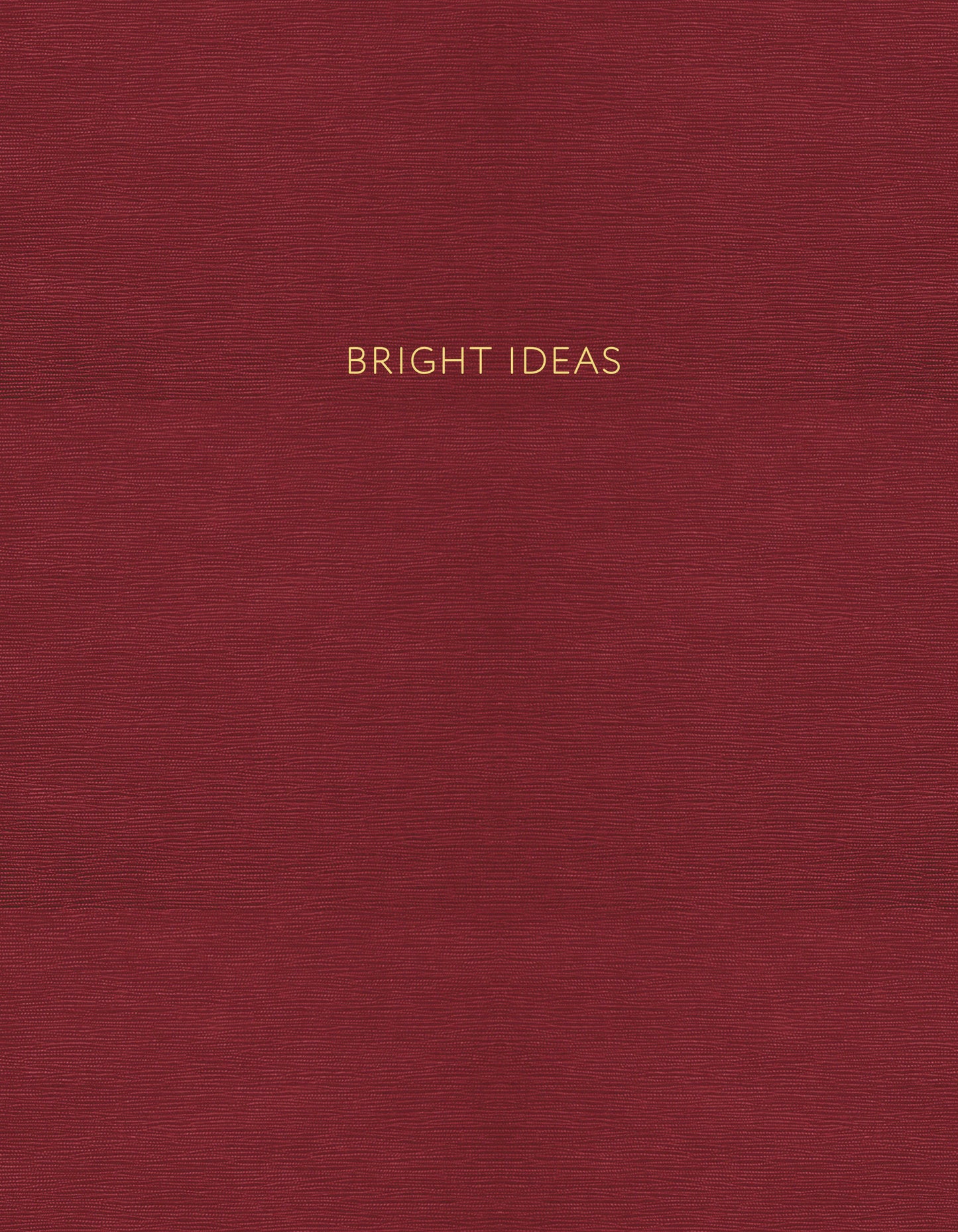 Bright Ideas (красный)