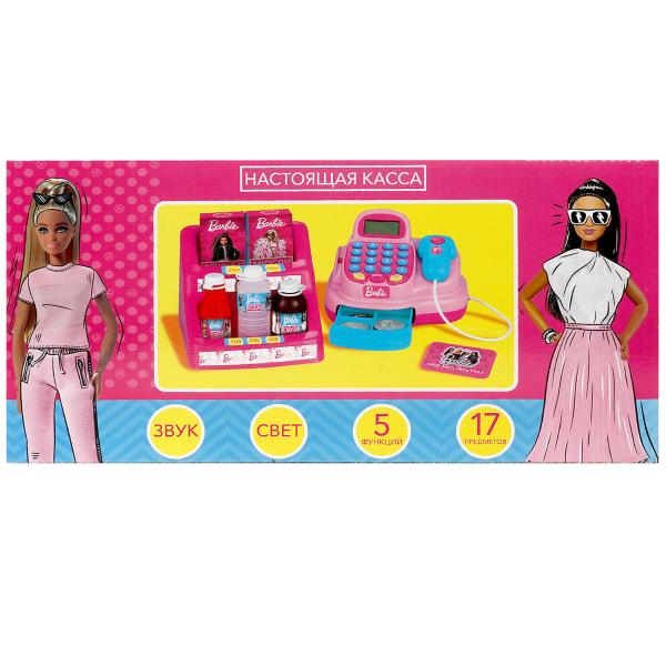 Касса Barbie свет-звук, кор.34*16,5*17см ИГРАЕМ ВМЕСТЕ в кор.24шт