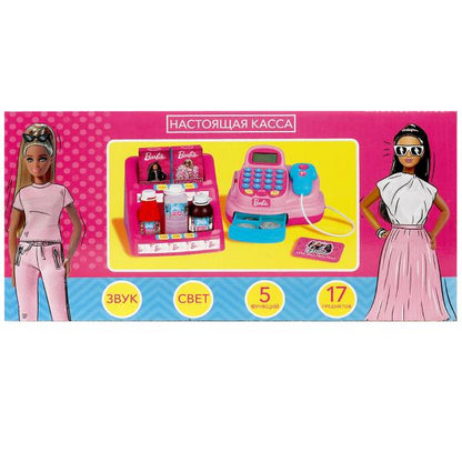 Касса Barbie свет-звук, кор.34*16,5*17см ИГРАЕМ ВМЕСТЕ в кор.24шт