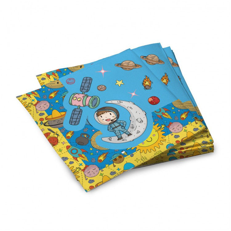 Lecture ND. Pantalons de survêtement "Космонавты" 33x33 cm, 20 pièces art.297194