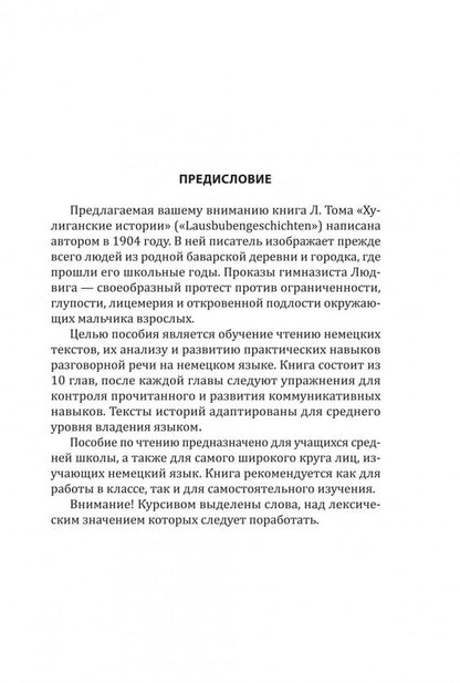 Хулиганские истории. Адаптированное чтение на немецком языке