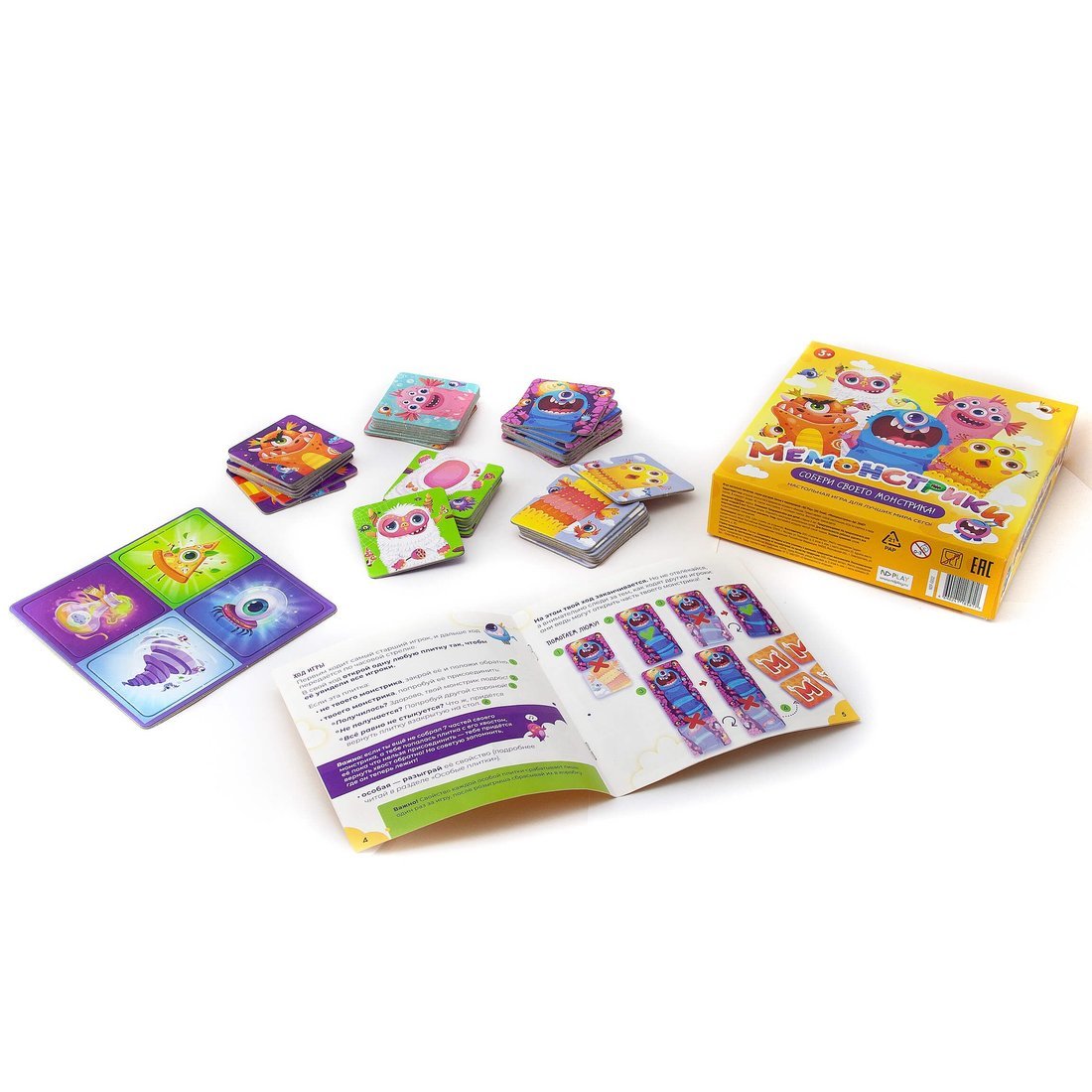ND Play. Наст.игра "Мемонстрики" арт. 284671 (РРЦ 499 руб.)