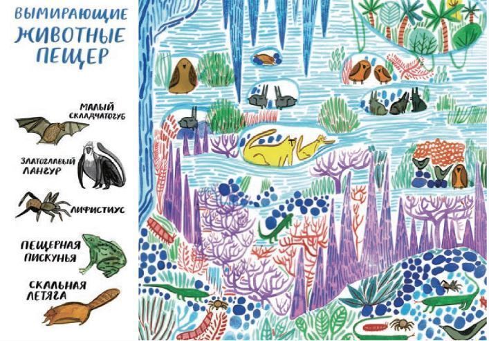На грани исчезновения.Книжка-искалка о вымир.видах животных