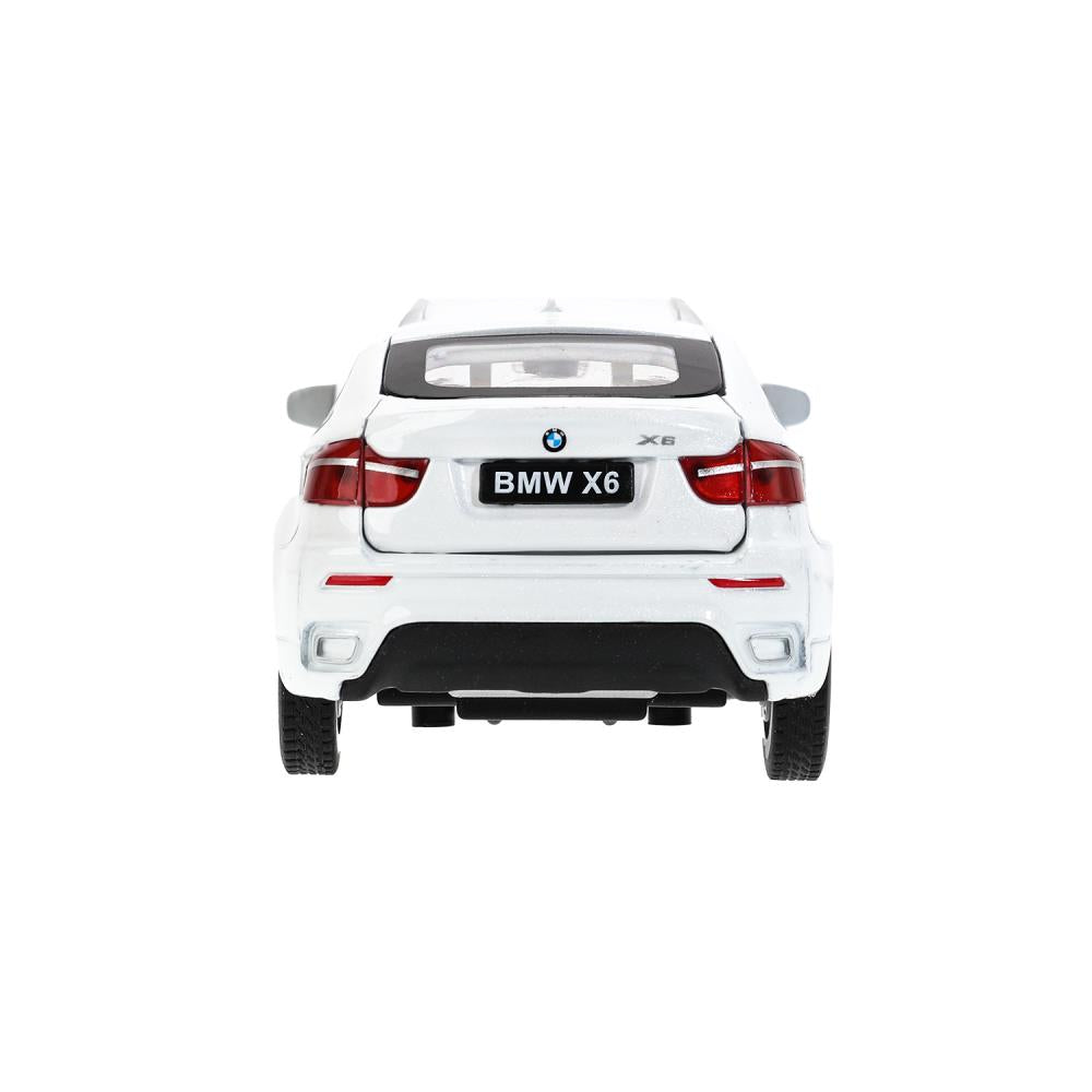 Машина металл свет-звук BMW X6, 15,5 см, двери, капот, багажник, инерция Технопарк в кор.2*24шт