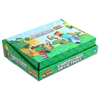 Игрушка-antistress mяч в сетке 6см, цвета в асс., дисплей Супер Жим уп-12шт в кор.6уп