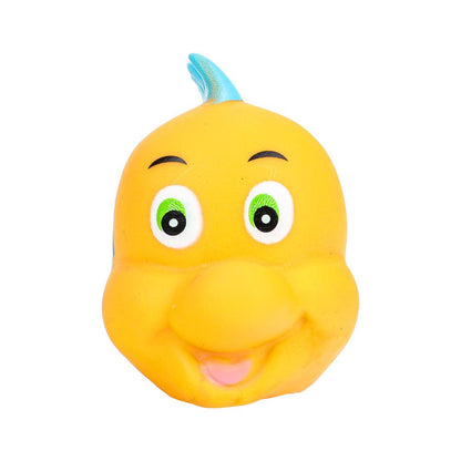Игрушка для ванной флаундер сетка КАПИТОШКА в кор.2*60шт