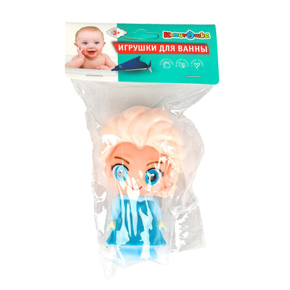 Игрушка для ванны девочка в пак, КАПИТОШКА в кор.2*144шт
