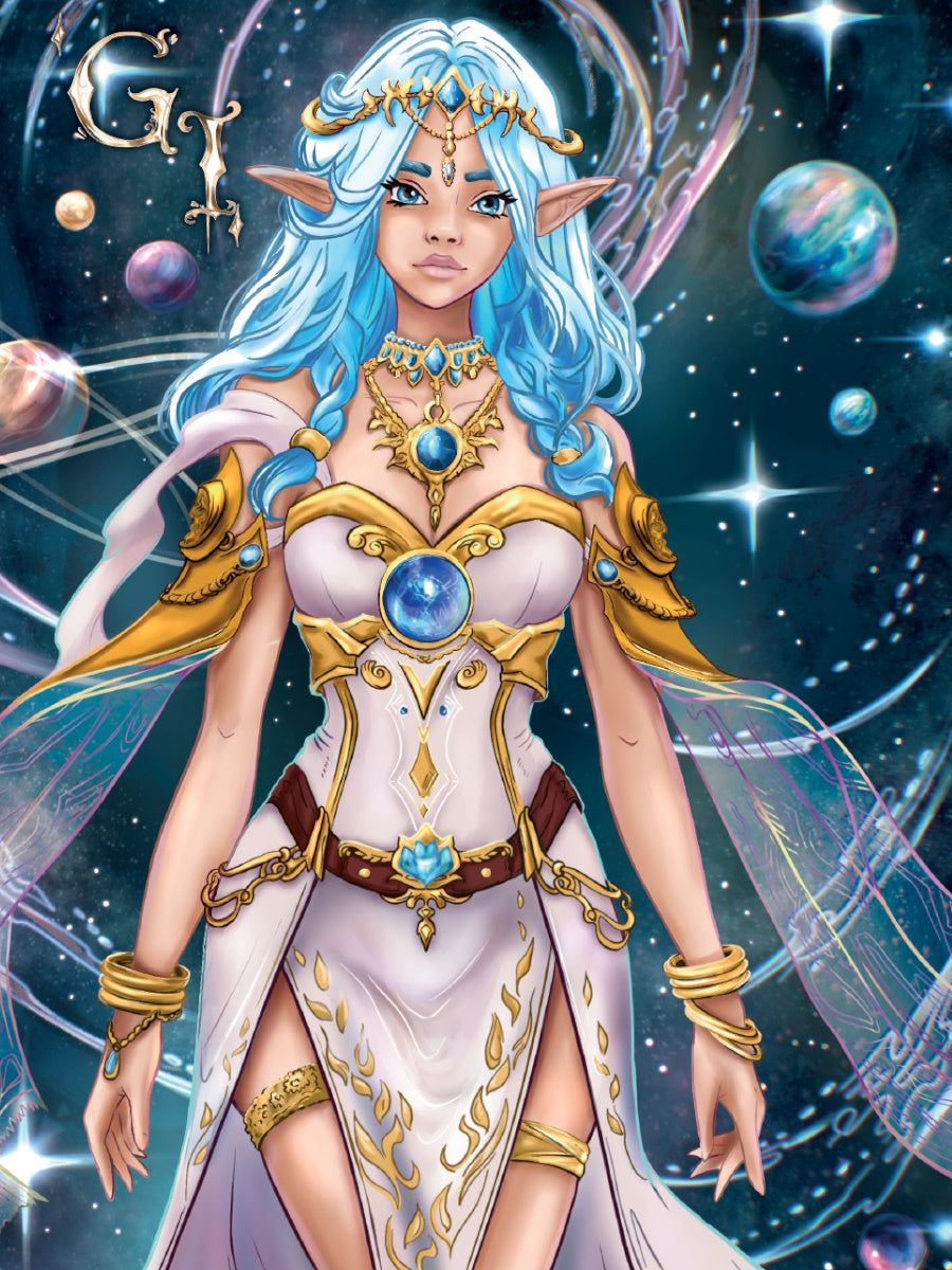 Mon Art. СКЕТЧБУК "В СТИЛЕ GI" ЭльриS Новая Галактика