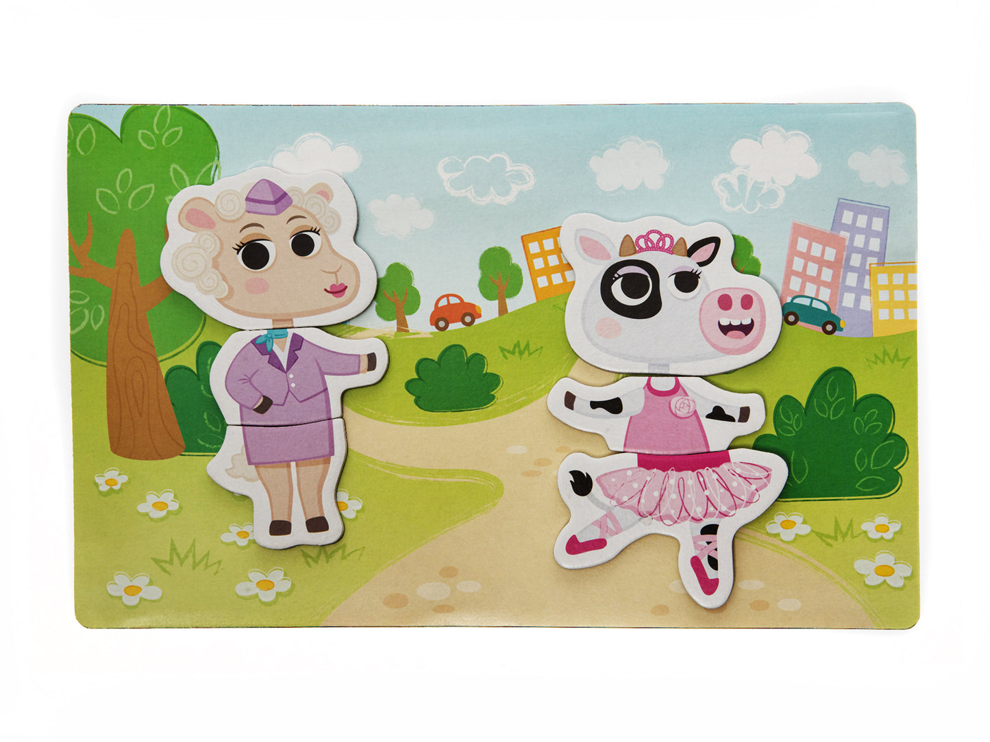 МОЗАИКА МАГНИТНАЯ "ВСЯКАЯ ВСЯЧИНА. ПРОФЕССИИ" в кор.14шт