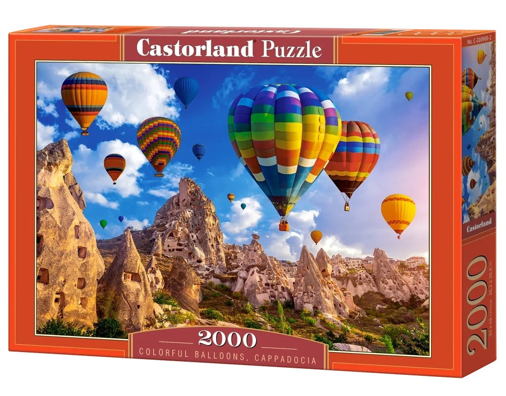 Castorland. Пазл 2000 арт.C-200900 "Цветные воздушные шары" Каппадокия