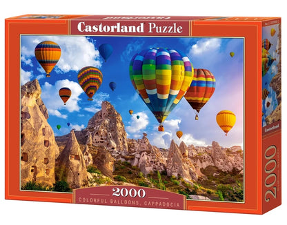 Castorland. Пазл 2000 арт.C-200900 "Цветные воздушные шары" Каппадокия