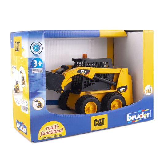 Bruder 02481 "Мини погрузчик" с бортовым поворотом CAT (фикс. цена)