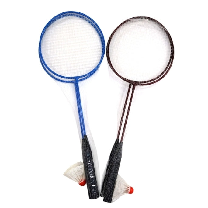 N-163 271467 Бадминтон Next металл., волан, в ассорт. в сетке (русс. уп.) в кор.50шт