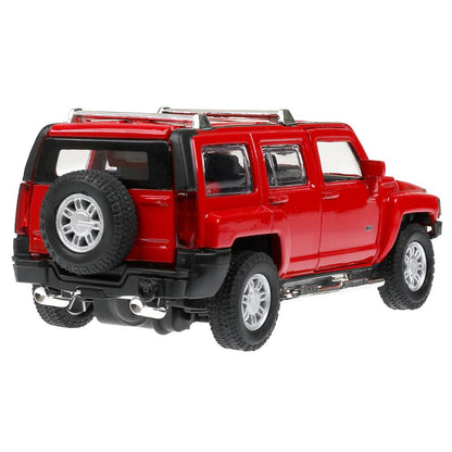 Machine en métal pour camion HUMMER h3, 14,4 cm, double, bagage, inertie, parc technologique, cor.2*24