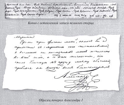 Александр I=старец Фёдор Кузьмич