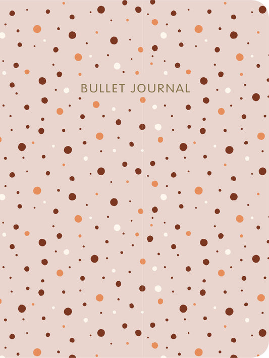 Блокнот в точку: Bullet Journal (горошек)
