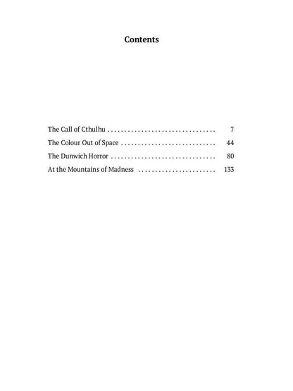 L'Appel de Cthulhu et autres histoires : на англ.яз