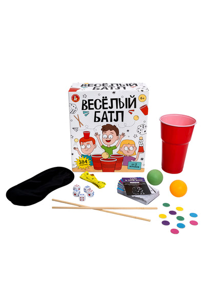 Игра настольная "Весёлый батл" для детей