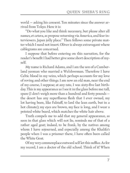 Queen Sheba’s Ring = Перстень царицы Савской: кн. на англ.яз