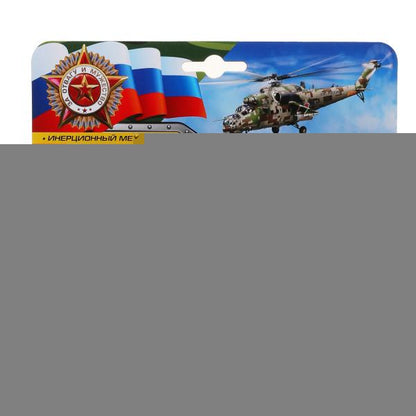 Модель металл ВЕРТОЛЕТ, 15 см, откр. каб., подв..дет., инерц., кор. Технопарк в кор.2*24шт