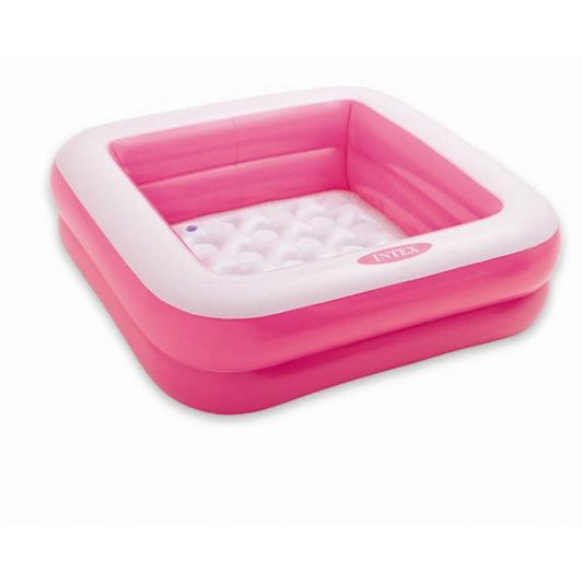 БАССЕЙН НАДУВ. МАЛЫШ, С НАДУВ.ДНОМ, 85Х85Х23СМ, 1-3 ГОДА, В АССОРТ. В КОР. (БОИТСЯ ХОЛОДА) в кор.6шт
