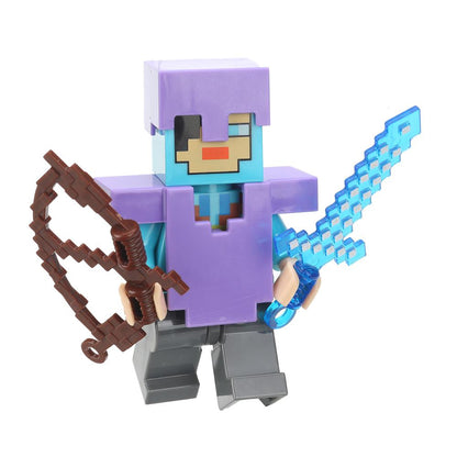 Figurine de constructeur pour mon monde avec accessoires, maîtres de l'époque, en cor.120