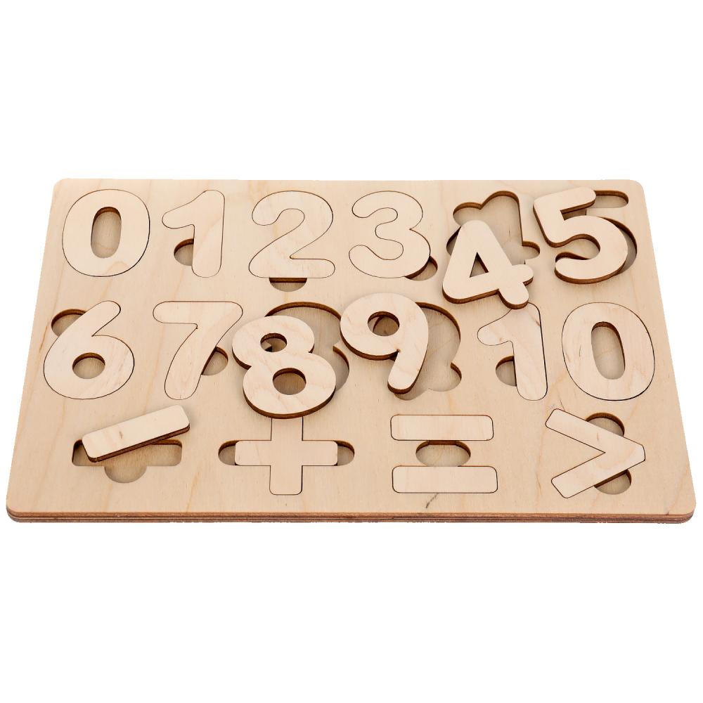 ИГРА РАЗВИВАЮЩАЯ ДЕРЕВЯННАЯ "АРИФМЕТИКА" в кор.30шт