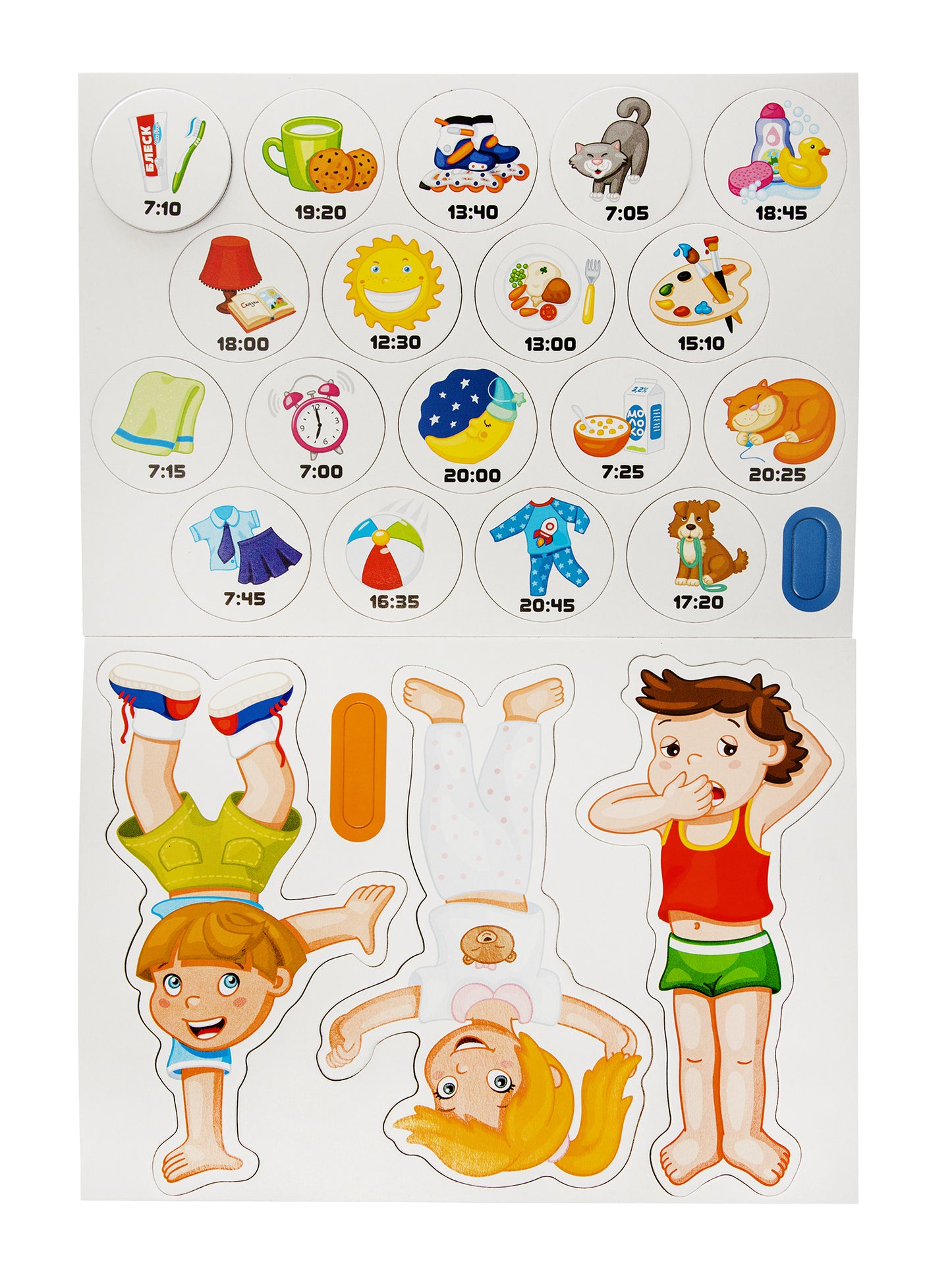 Магнитные истории "Что мне надеть?" (Одень куклу)