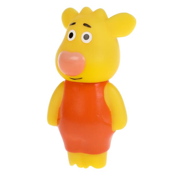 Игрушка для ванны Оранжевая корова Бо и Зо КАПИТОШКА в кор.100шт