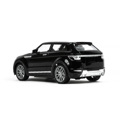 Машина р/у LAND ROVER range rover 24 см, черный, кор Технопарк в кор.2*12шт