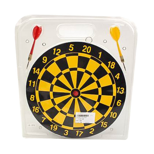 Дартс двухсторонний 25 см. (дротики- иголка 2 шт.) блистер-оболочка арт.647013/LA004