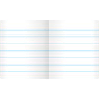 Тетрадь 12 листов, узкая линия, Классическая, в ассортименте