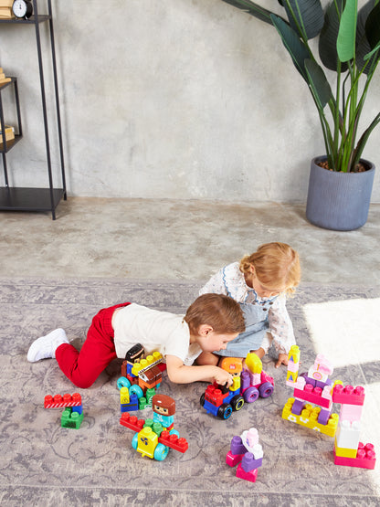 КОНСТРУКТОР ПЛАСТИКОВЫЙ "САФАРИ" 20 ДЕТ (BABY BLOCKS) в кор.7шт