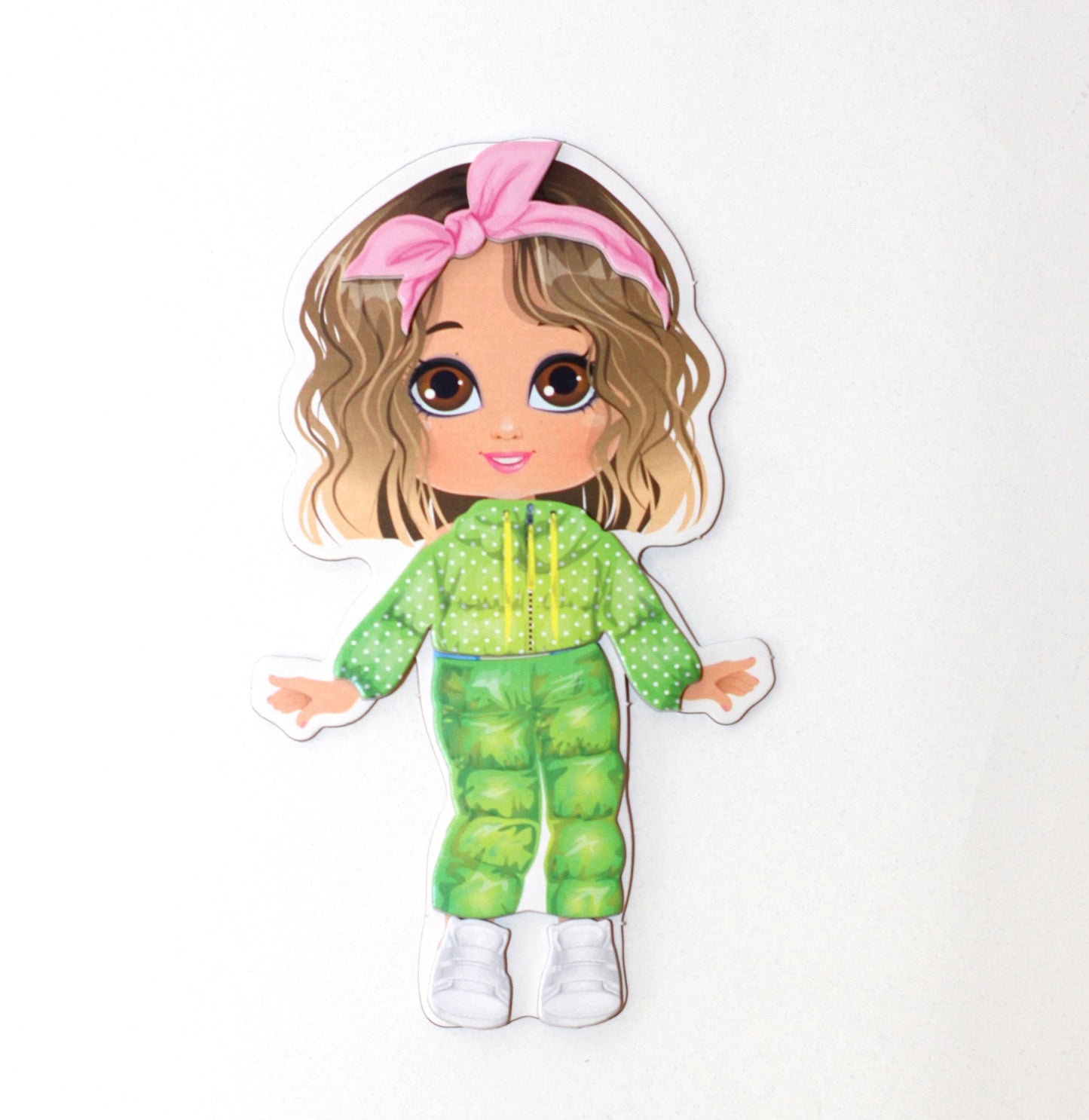 Игра магнитная "Одевашки. Модная девчонка. Ксюша". Серия Магнитные истории (европодвес, 2х8шт) арт.0