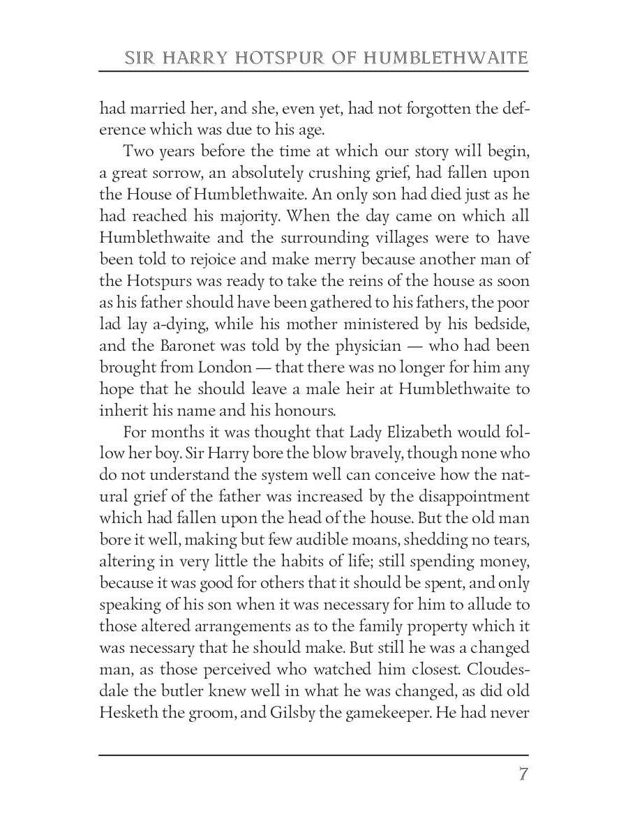 Sir Harry Hotspur of Humblethwaite: на англ.яз
