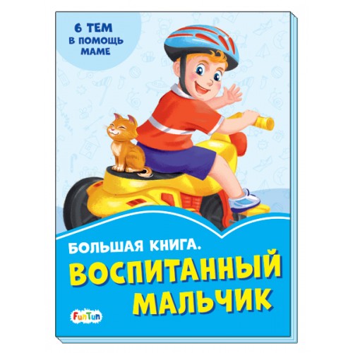 Васильковые книжки (F) - Большая книга. Воспитанный мальчик.