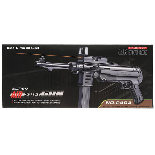 Автомат (п) с лазер. прицелом, с глушителем, с пульками P40A в кор. в кор.48шт