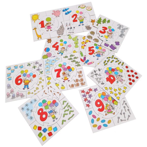 ЦИФРЫ. НАСТОЛЬНАЯ ИГРА СЕРИИ "УЧИСЬ, ИГРАЯ!" (М/Г) 00062 в уп.10шт