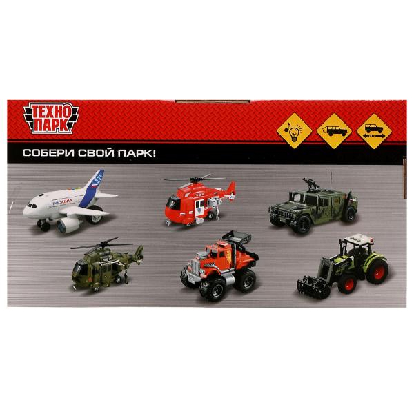 Machine en plastique pour véhicule LADA 4x4 URBAN СКОРАЯ 19,5 cm, 2 boutons, iner, cor. Parc technologique à Cor.36шт