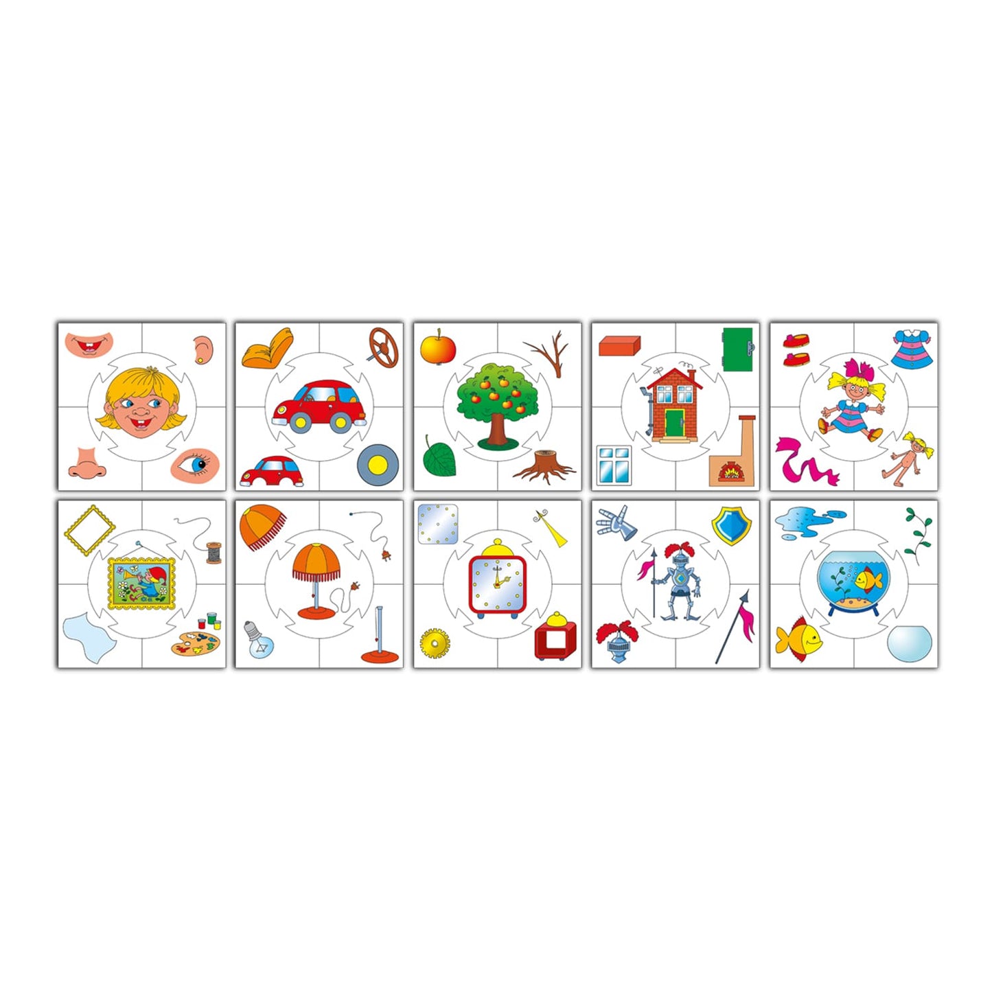 Игра обучающая Учись играя "Часть и целое" арт.00049