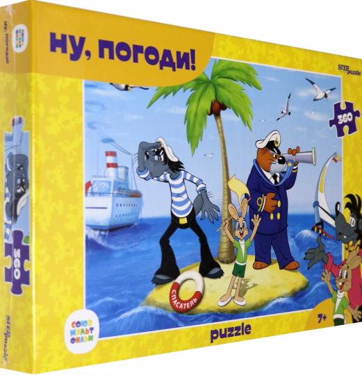 Étape. Пазл 360 Союзмультфильм art.73076 "Ну, Погоди!" /12